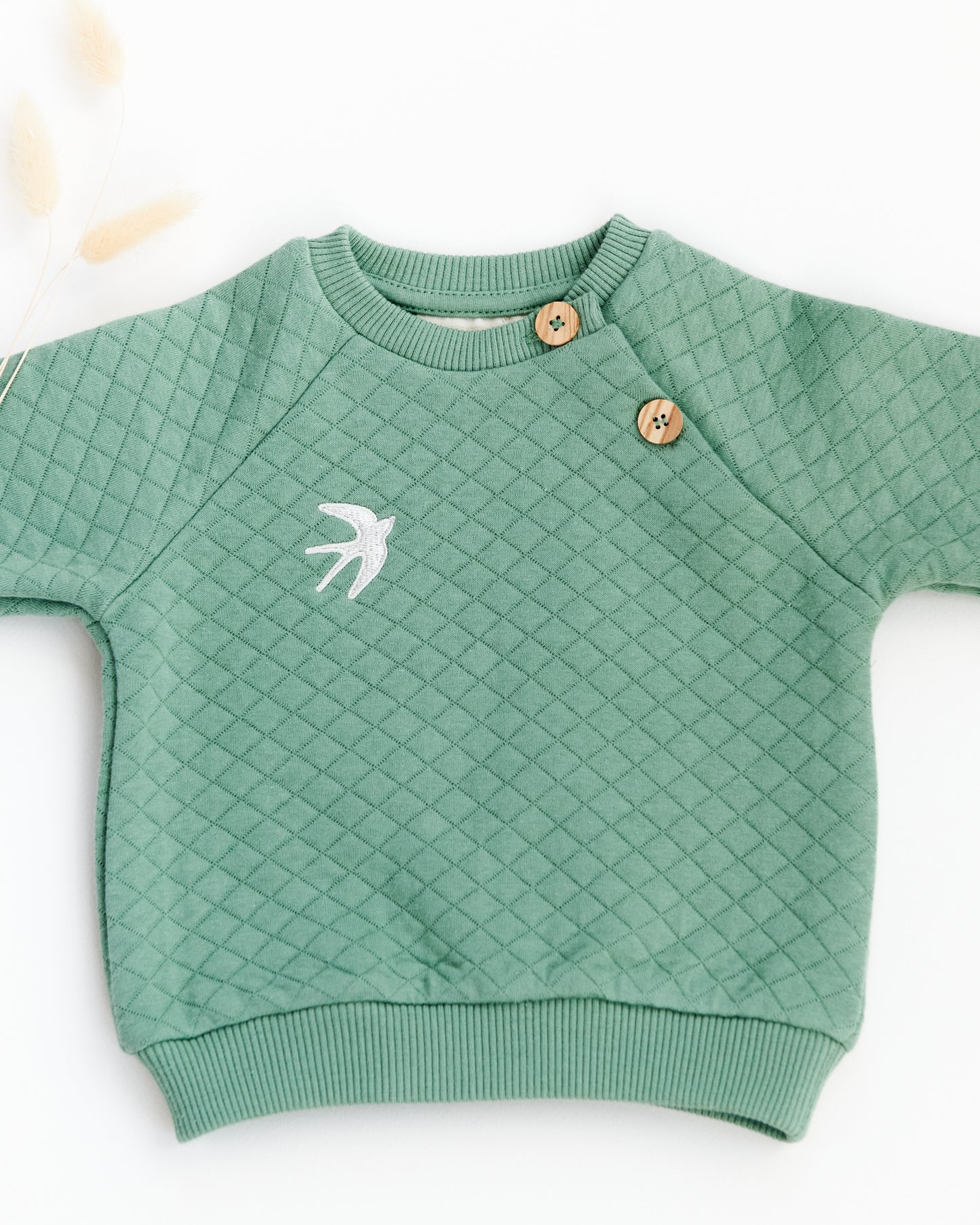 NOUR - Le Pull Bébé | VERT D'EAU